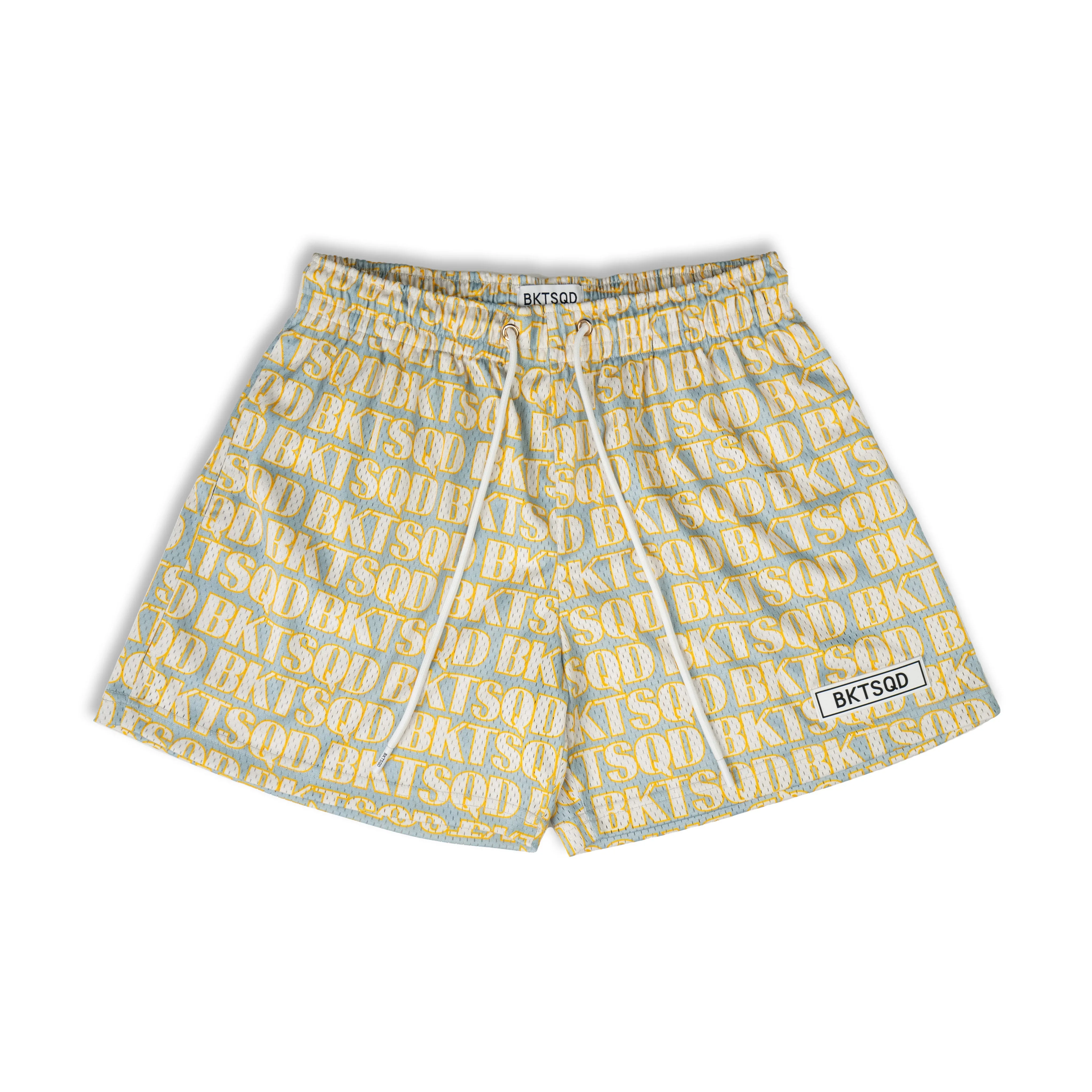 ALLOVER SHORTS - TEAL