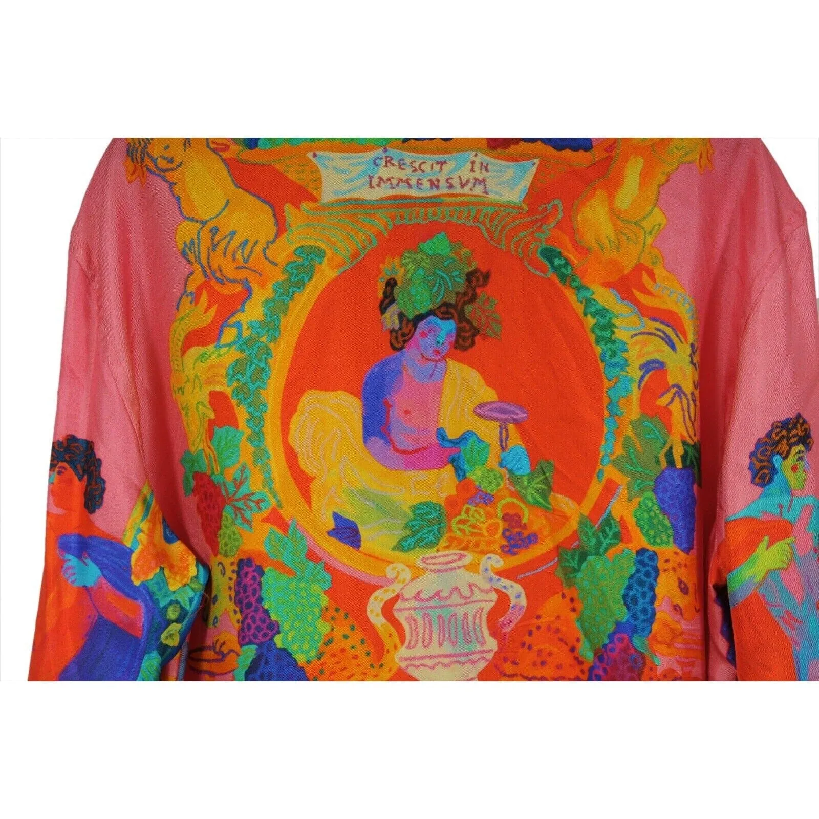 Andy Dixon Caravaggio Button Down Shirt Pink Silk Heritage