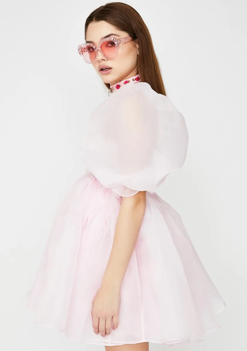 Angel Delight Puff Dress