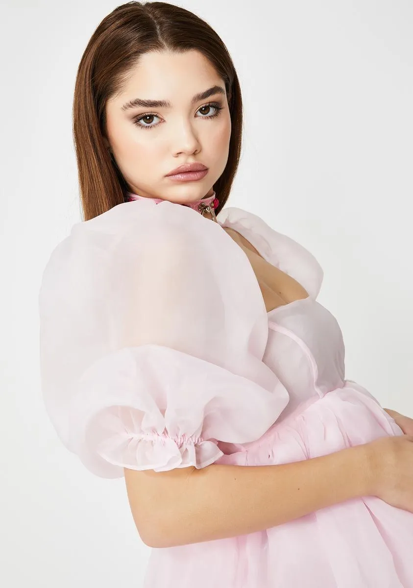 Angel Delight Puff Dress