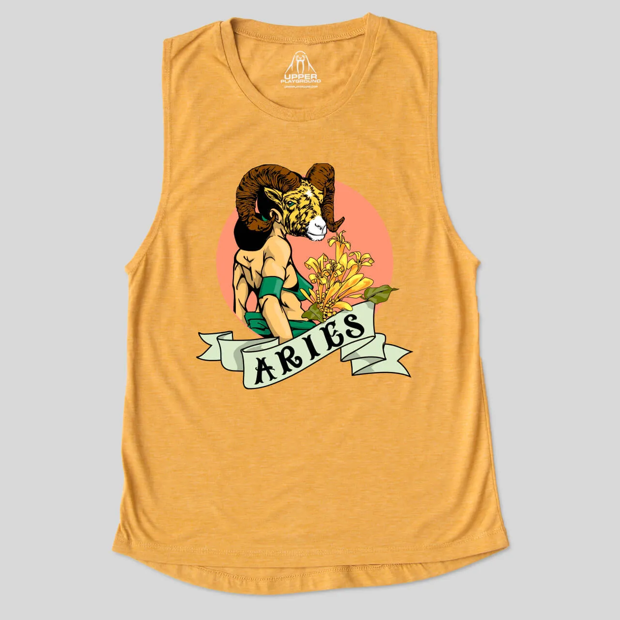 ARIES BY SAM FLORES WOMEN'S MUSCLE TEE