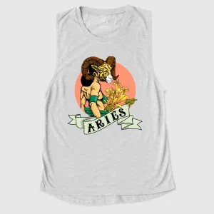 ARIES BY SAM FLORES WOMEN'S MUSCLE TEE