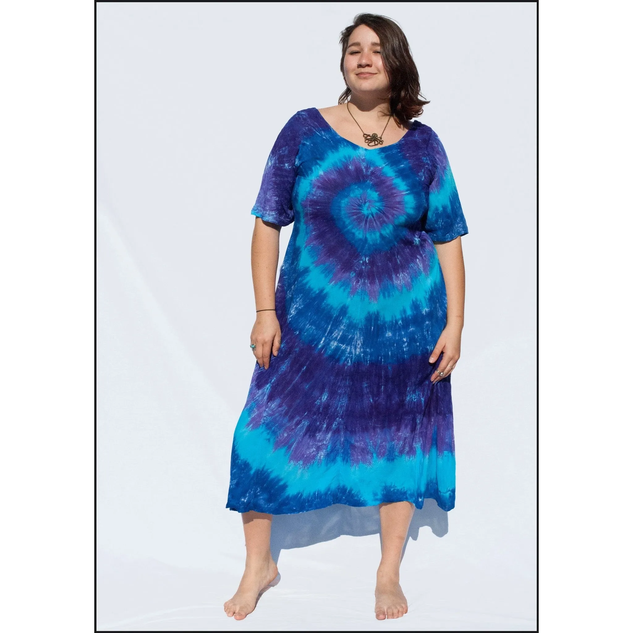 Babydoll Cap Sleeve Dress
