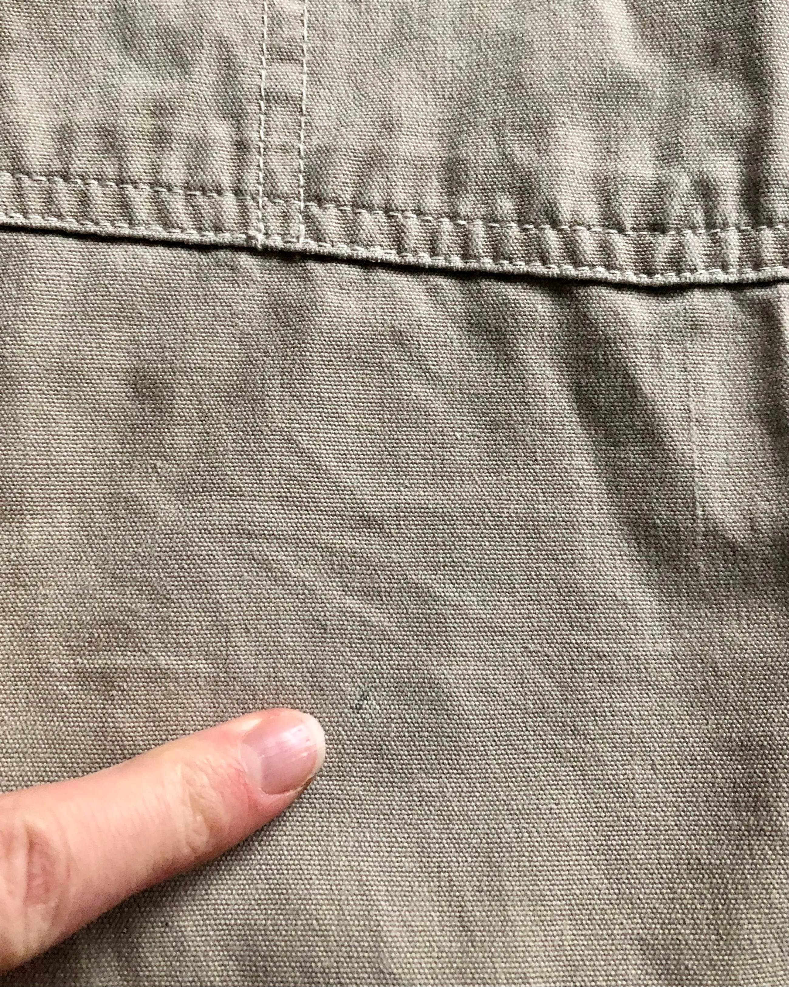 Beige Cargo Maxi Skirt (M-L) 