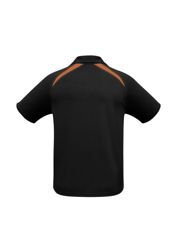 Biz Collection Mens Splice Polo  - P7700