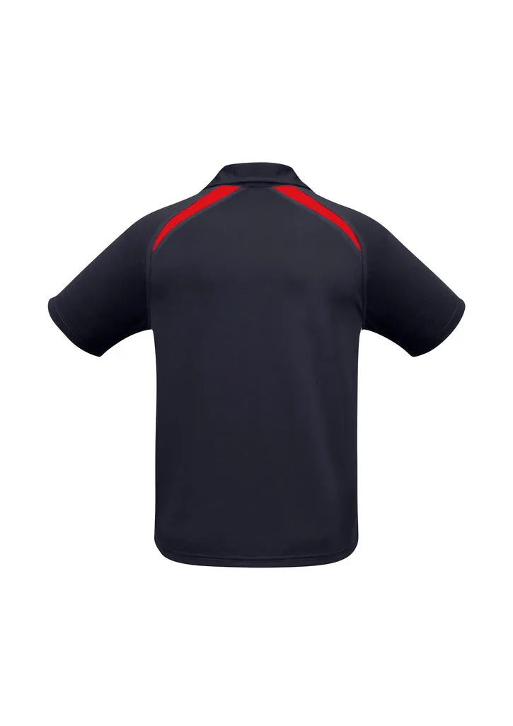 Biz Collection Mens Splice Polo  - P7700
