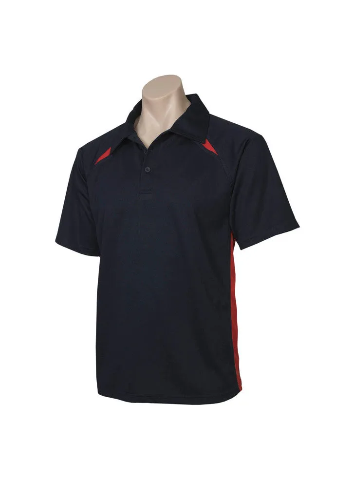 Biz Collection Mens Splice Polo  - P7700