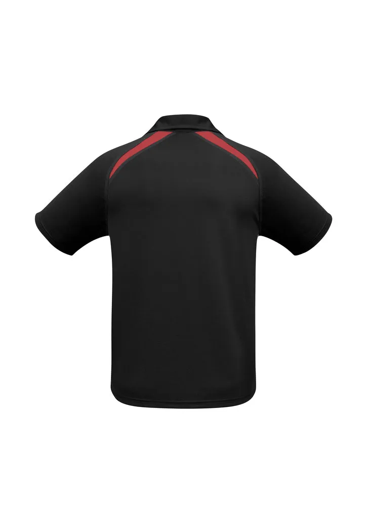 Biz Collection Mens Splice Polo  - P7700