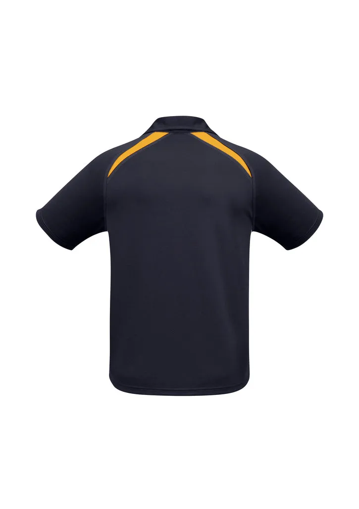 Biz Collection Mens Splice Polo  - P7700