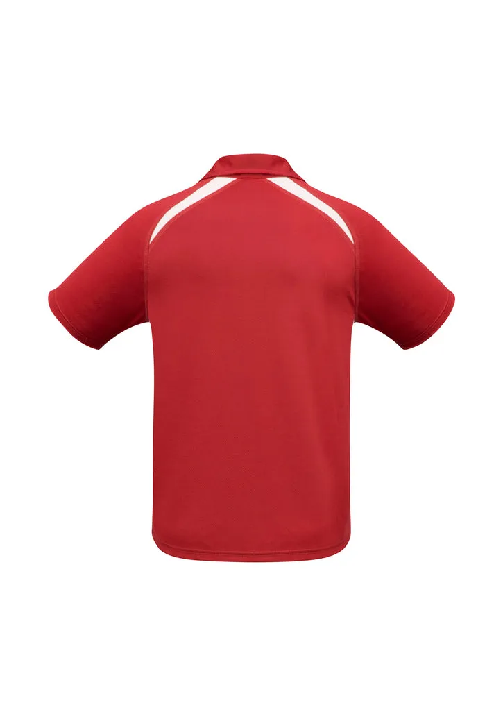 Biz Collection Mens Splice Polo  - P7700