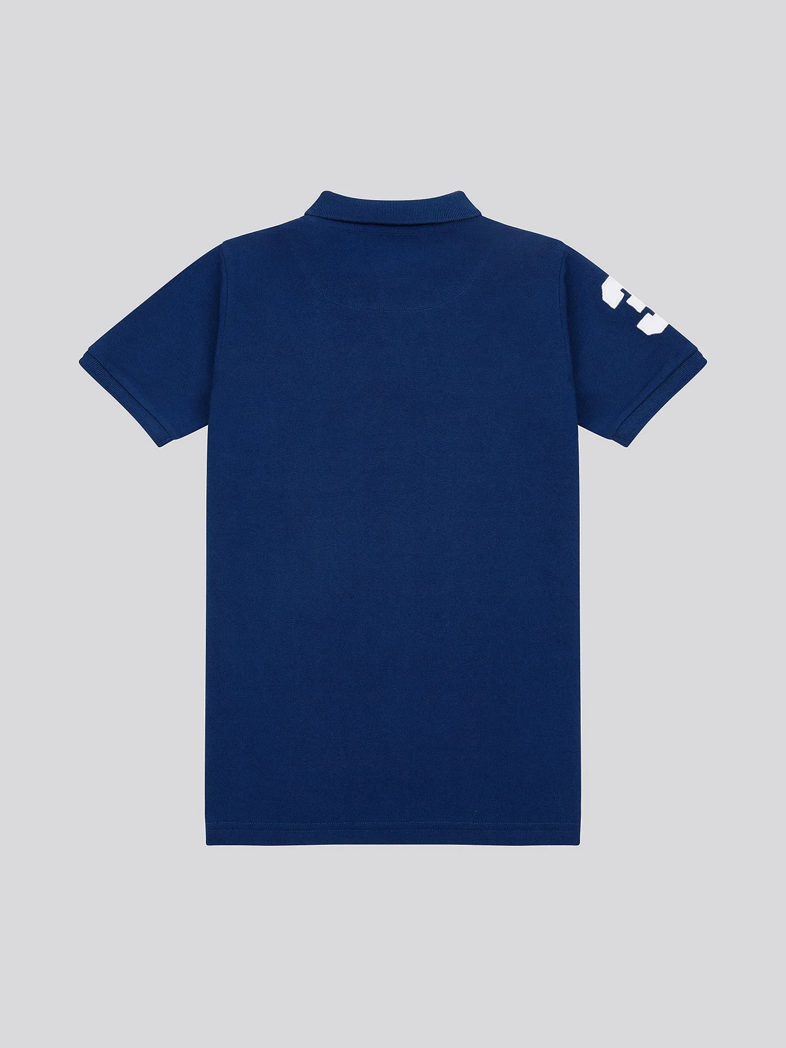 Boys Player 3 Polo Shirt in Navy Peony