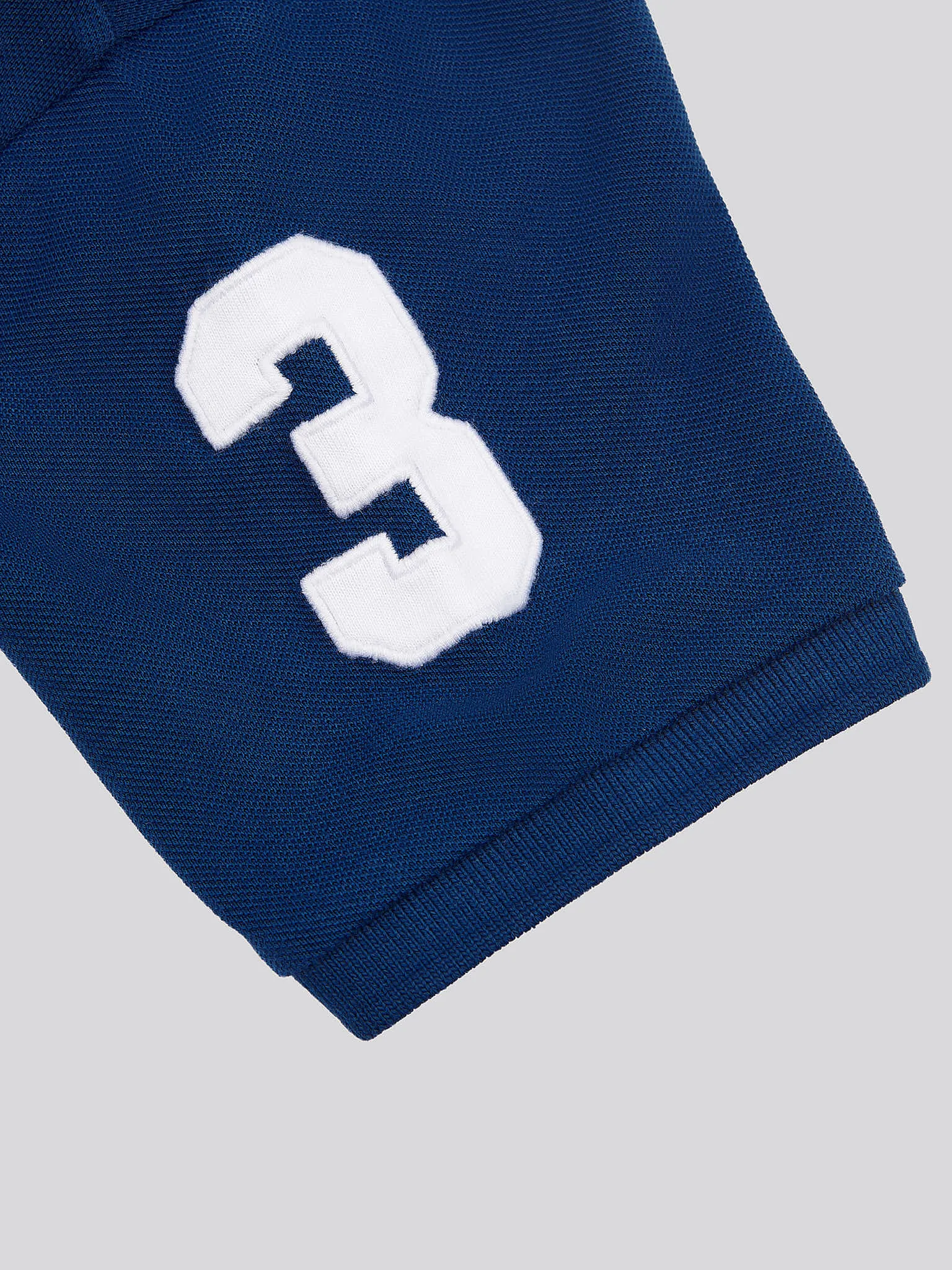 Boys Player 3 Polo Shirt in Navy Peony
