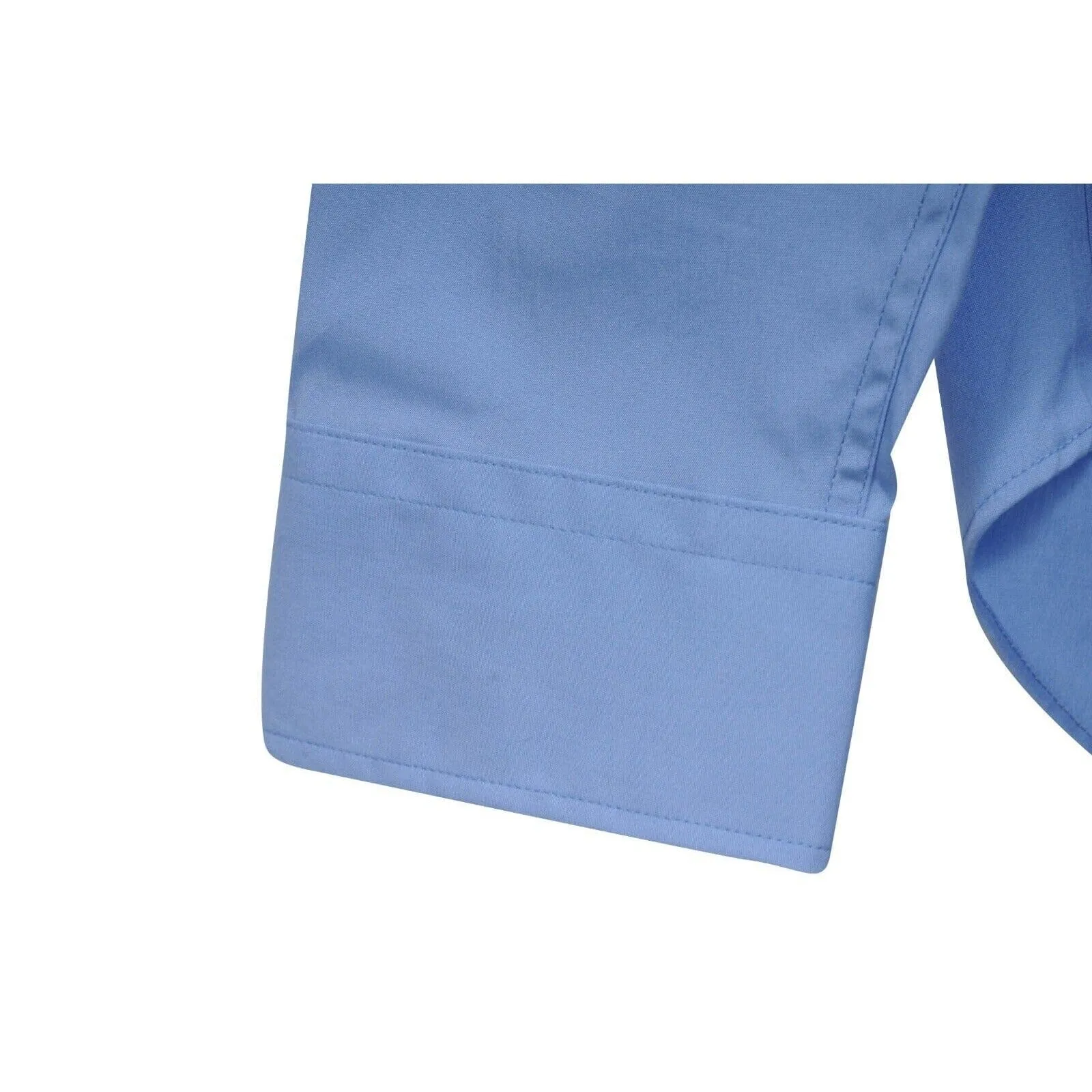 Burberry Brit Blue Button Down Logo Collared Shirt