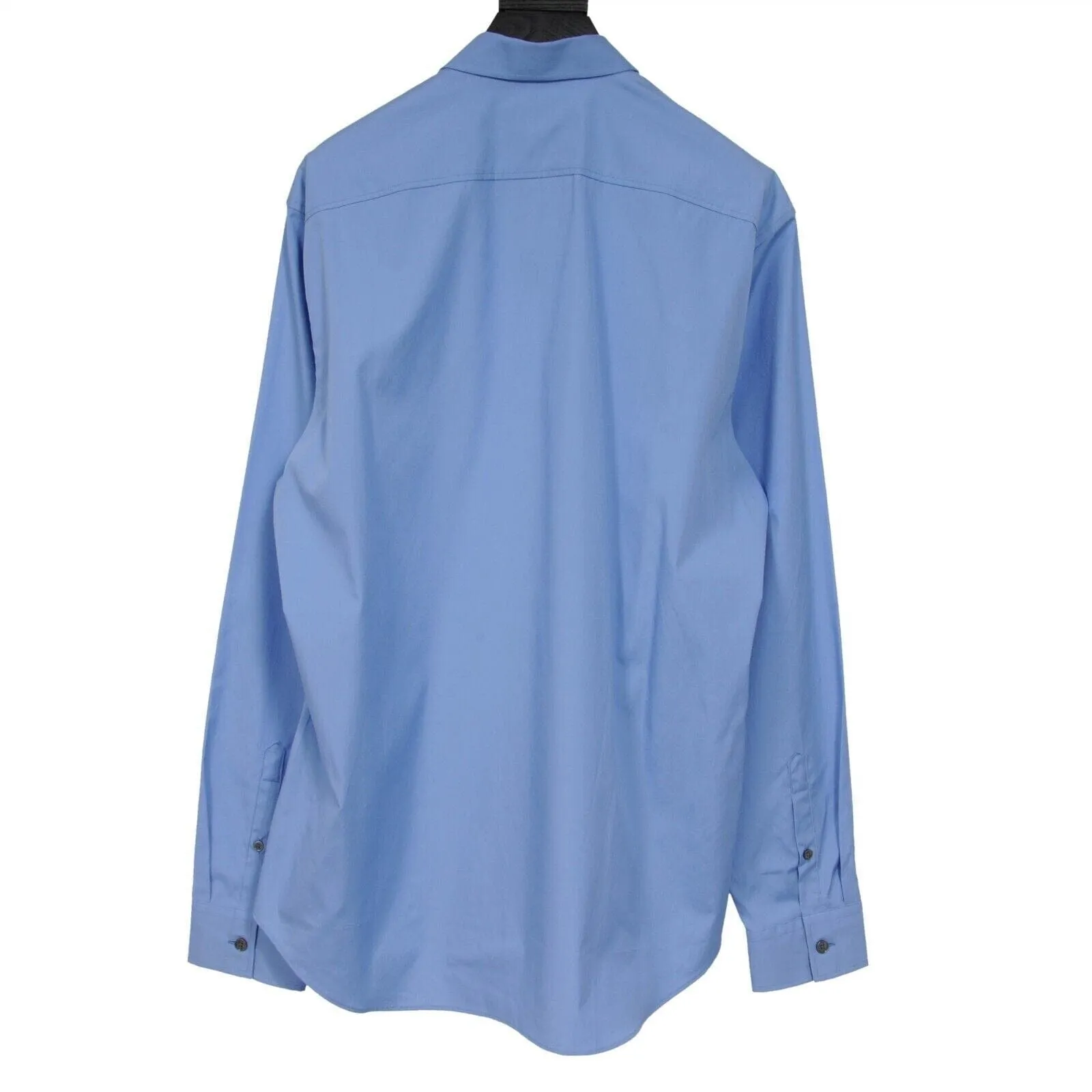 Burberry Brit Blue Button Down Logo Collared Shirt