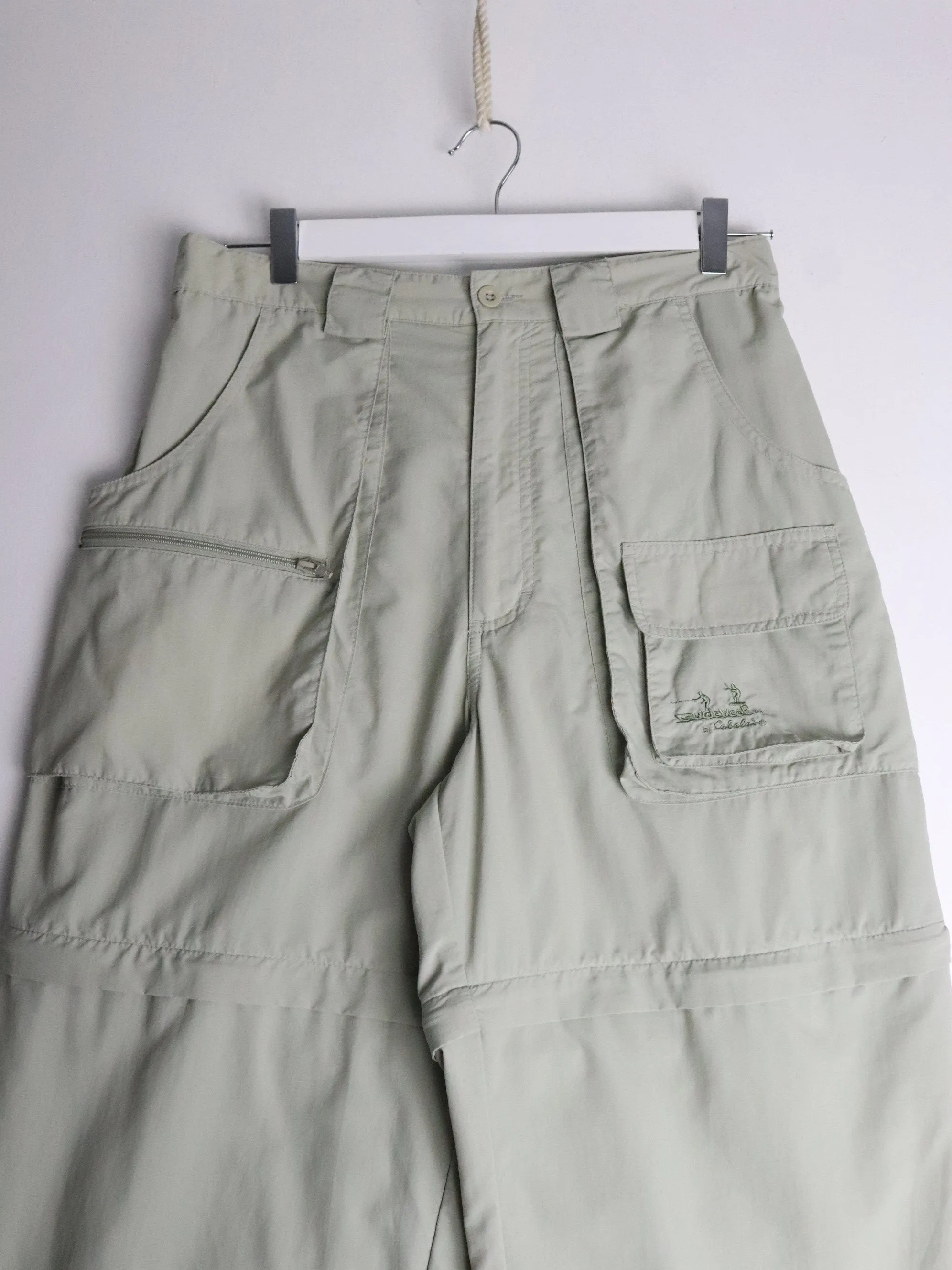 Cabela's Pants Mens Medium Beige Convertible