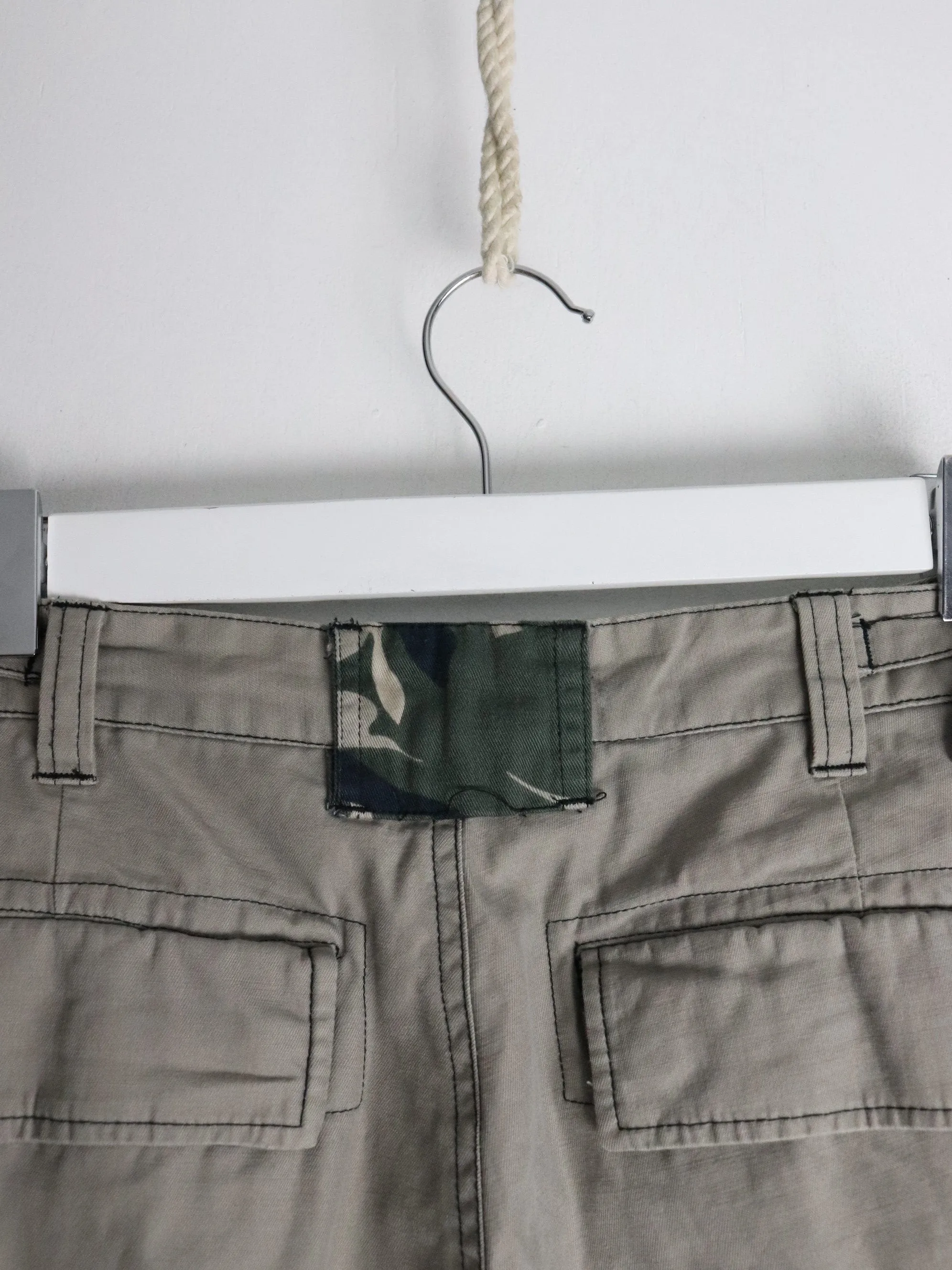 Cargo Convertible Pants Mens 34 x 30 Beige