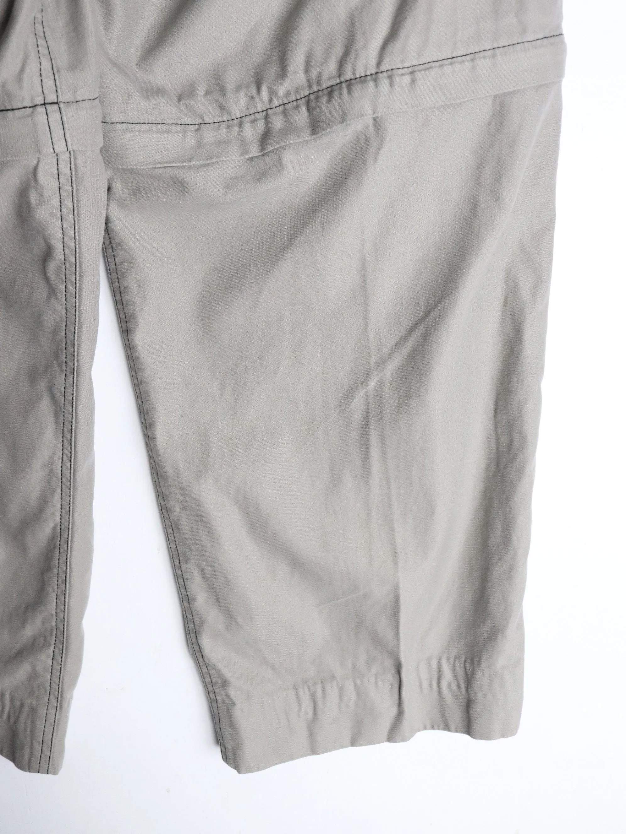 Cargo Convertible Pants Mens 34 x 30 Beige