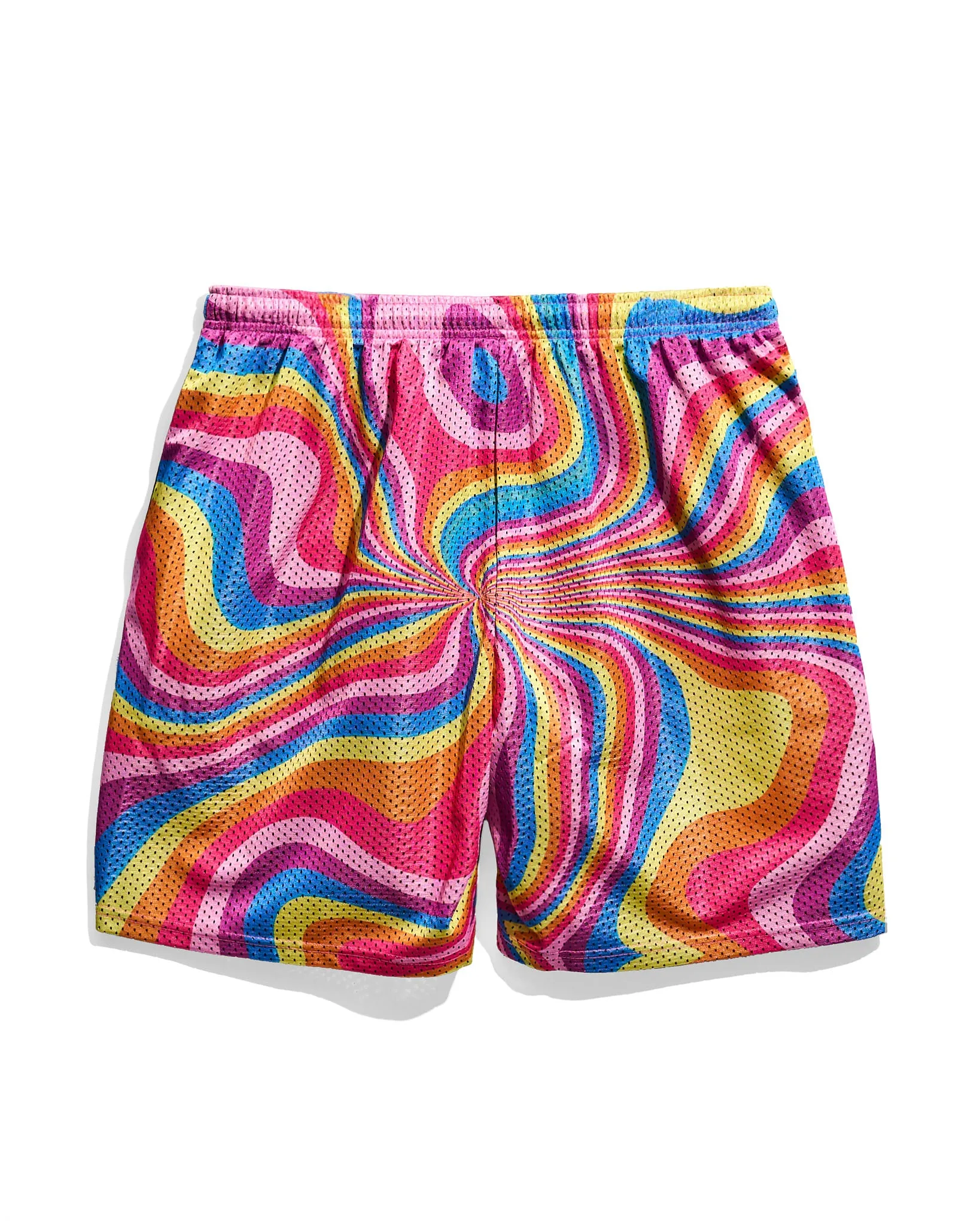 Chalk Line Candy Swirl Retro Shorts