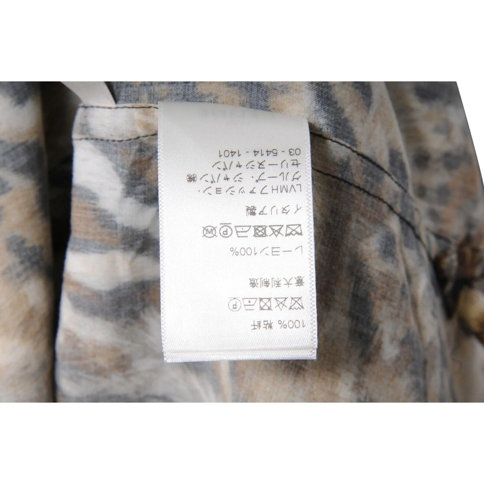 Cheetah Print Camp Collar Button Down