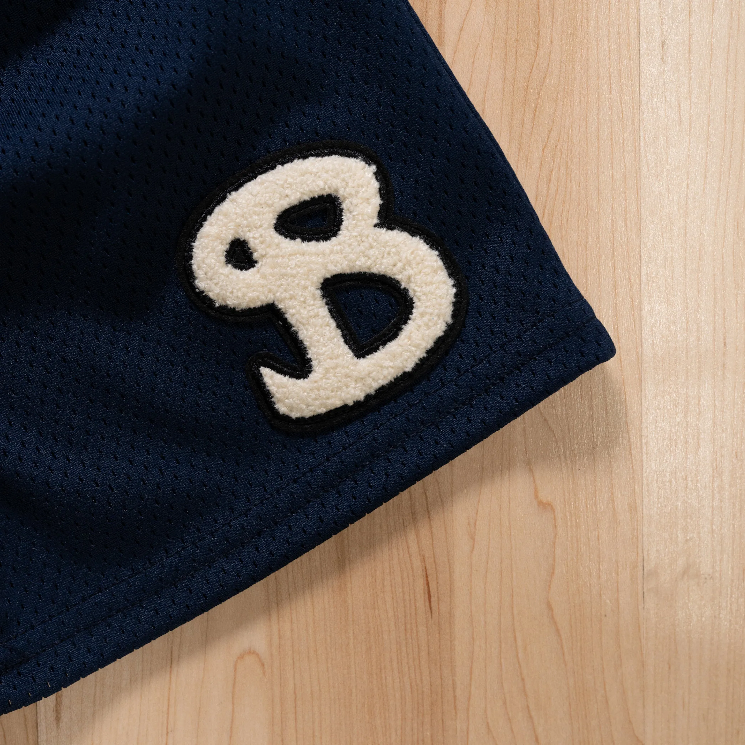 CLASSIC CHENILLE YOUTH SHORTS - NAVY