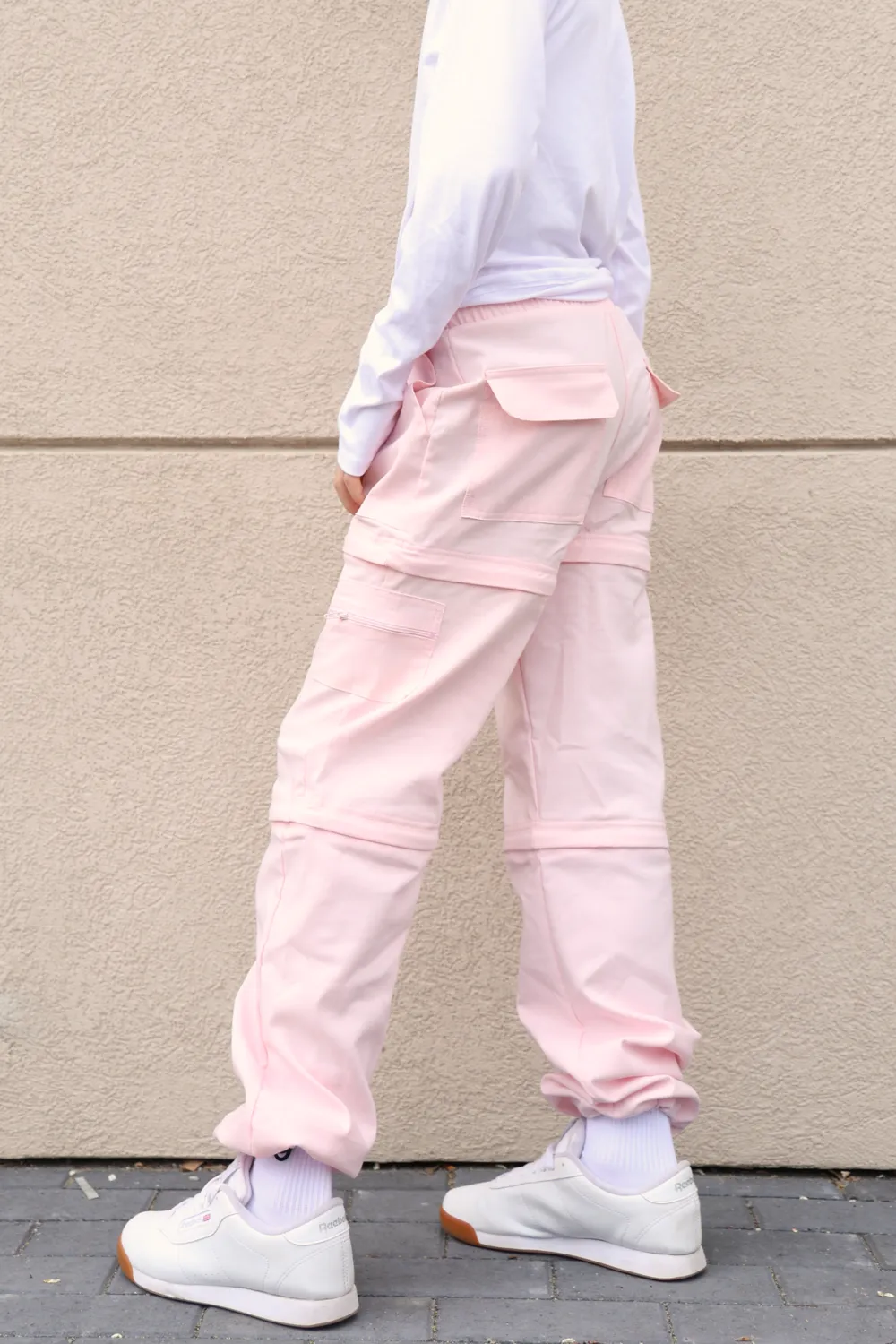 Convertible Recruit Cargo Pants - Peony