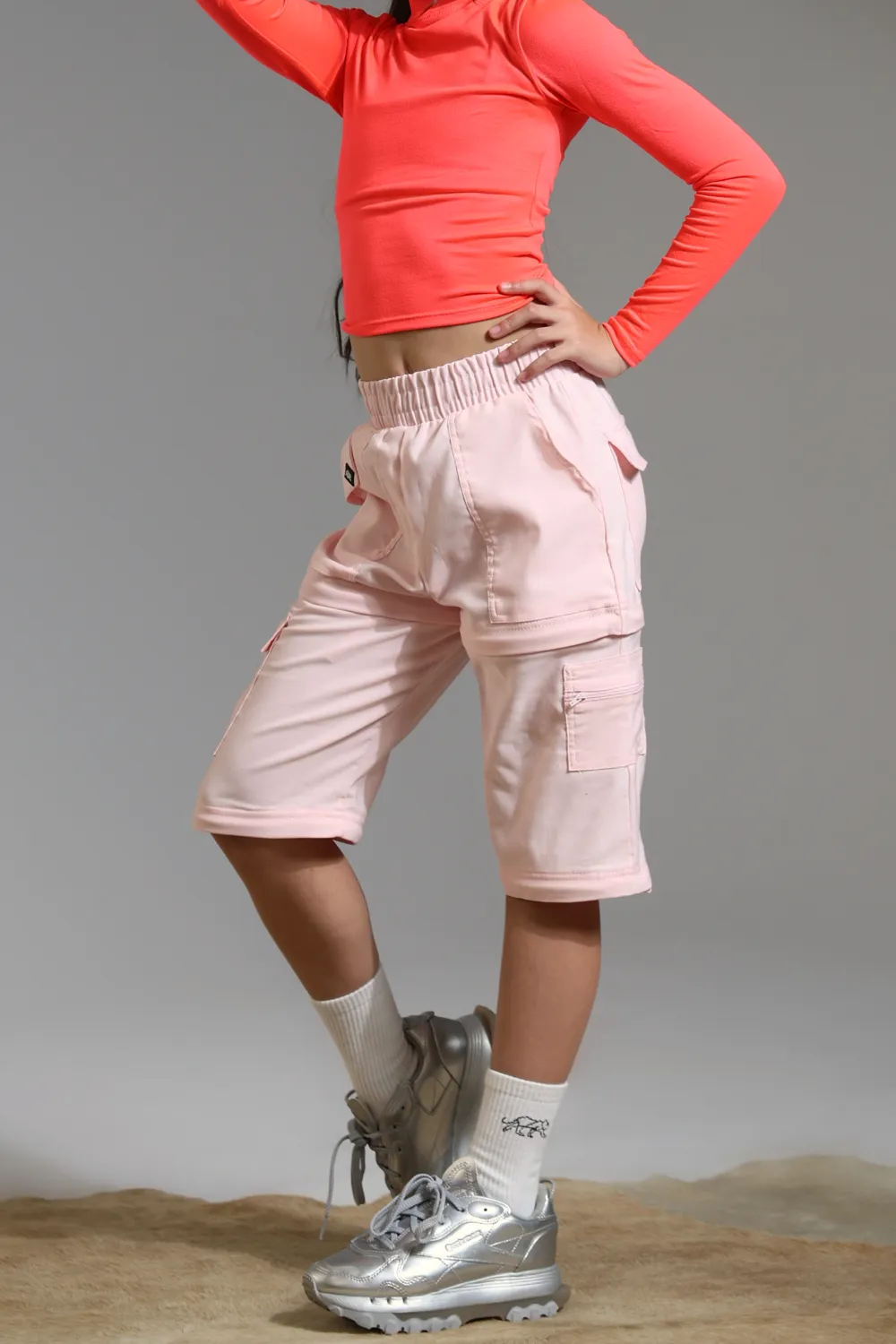 Convertible Recruit Cargo Pants - Peony