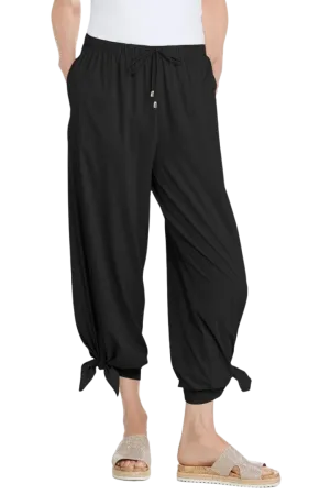 Coolibar Petra Wide Leg Pants UPF 50  - Black
