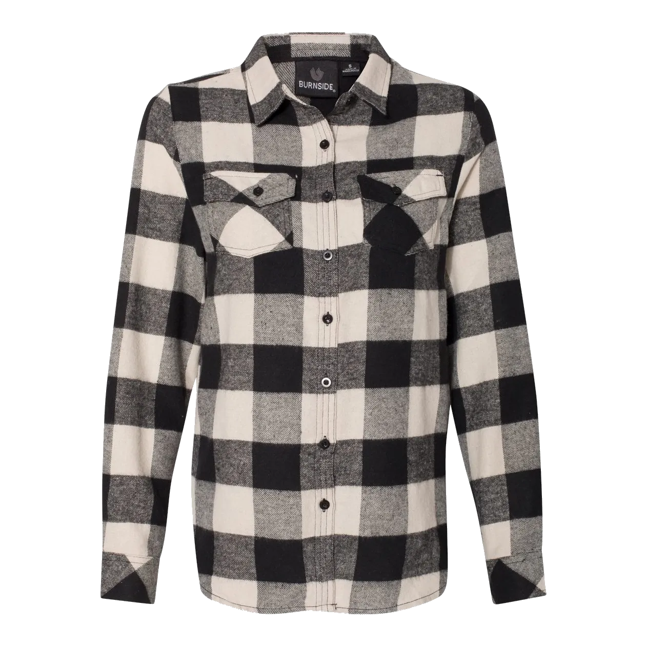 D1201W Ladies Yarn-Dyed Long Sleeve Flannel Shirt