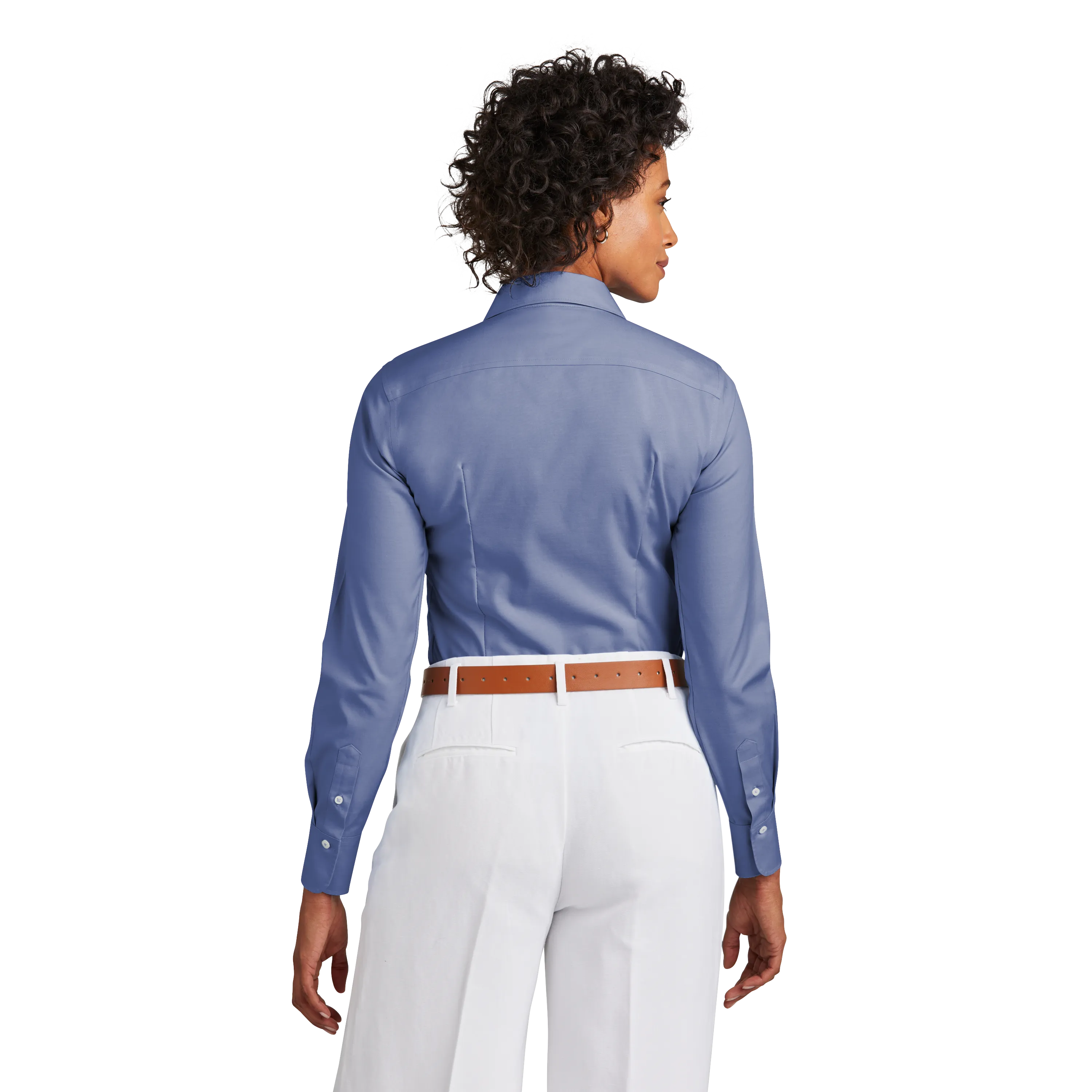 D2327W Women's Wrinkle-Free Stretch Pinpoint Shirt
