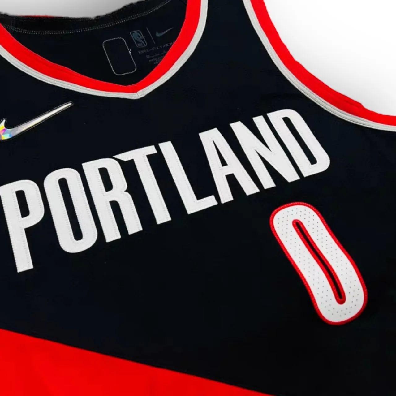 Damian Lillard Portland Trail Blazers 2021-2022 NBA 75th Anniversary Icon Edition Nike Authentic Jersey - Black