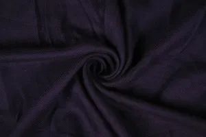 Deep Purple Plain Wool Fabric