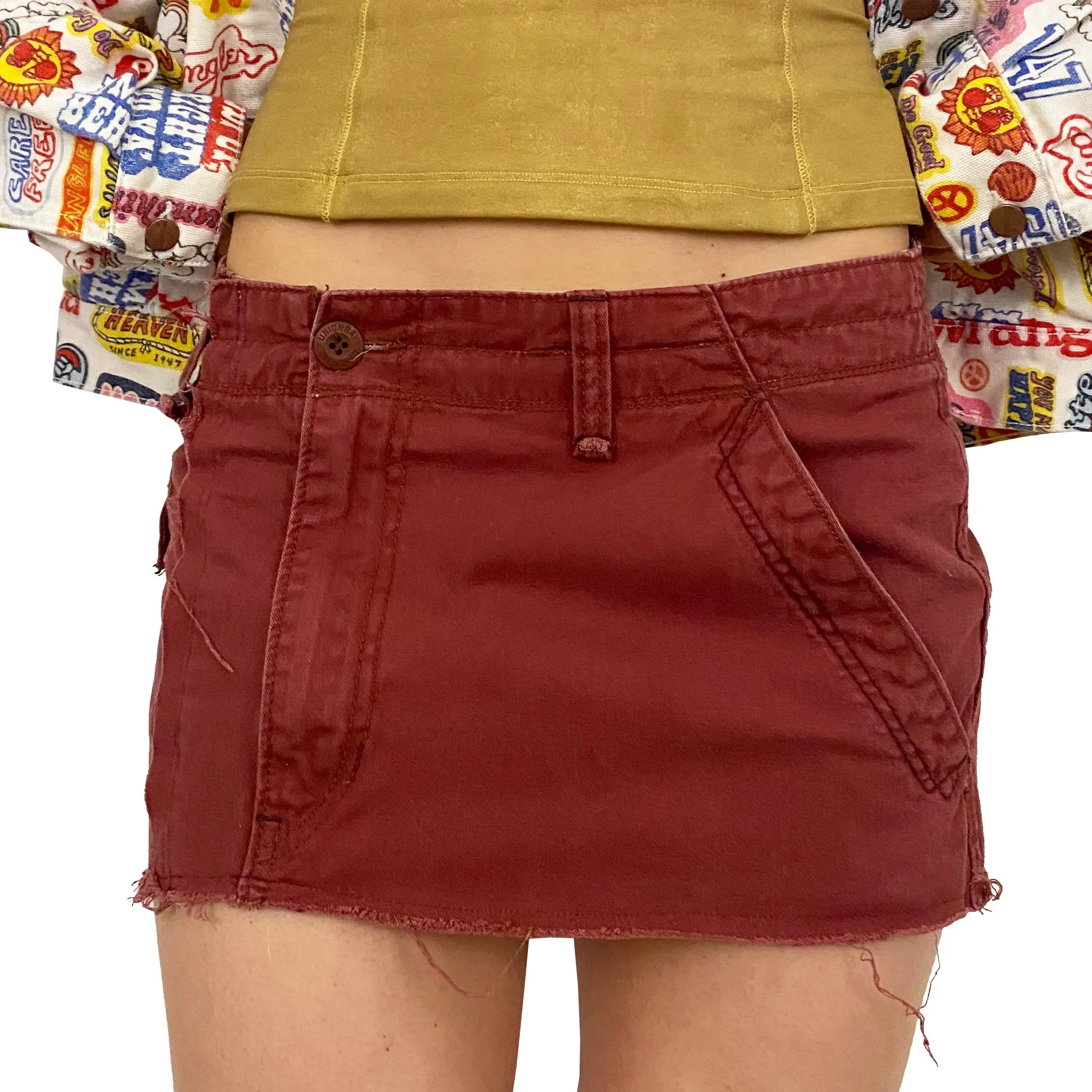 ENERGY ANGEL Cargo Mini Skirt (XS)
