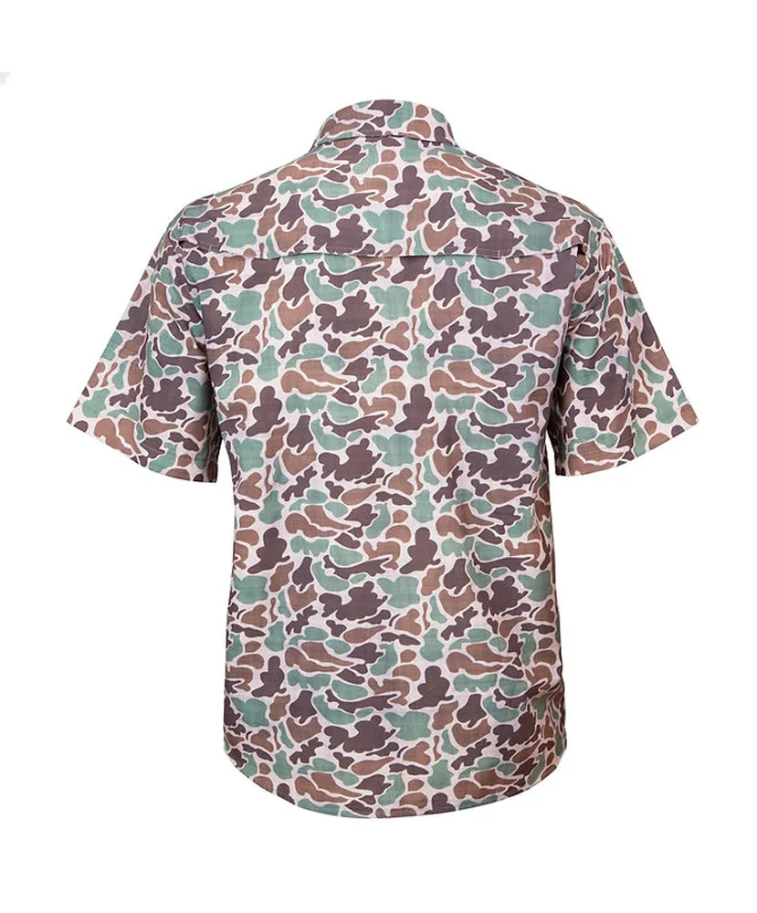Fieldstone - Camo SS Button Down Shirt