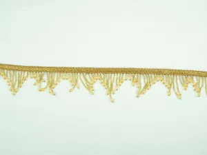 Golden Yellow Designer Beaded Laces