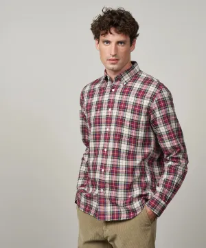 Hartford Pitt Flannel Red