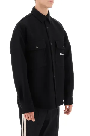 heavy wool overshirt