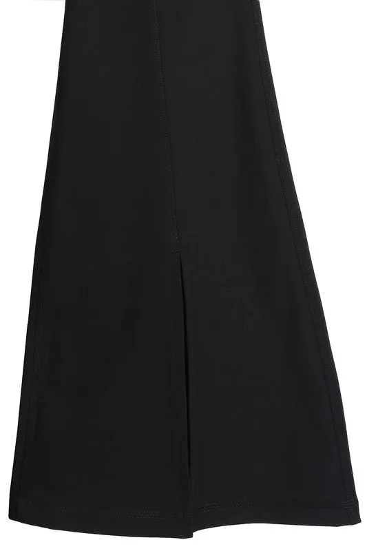 High Waist Flutter Leggings