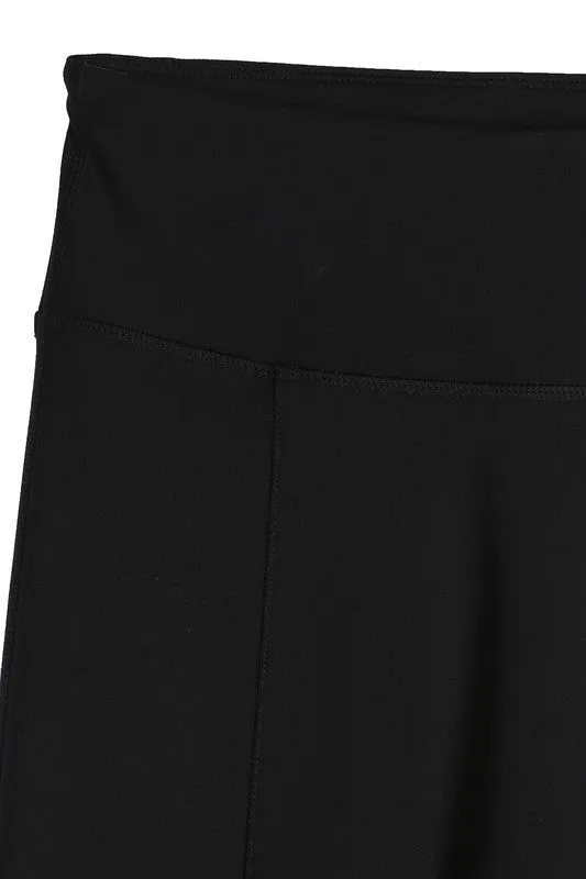 High Waist Flutter Leggings