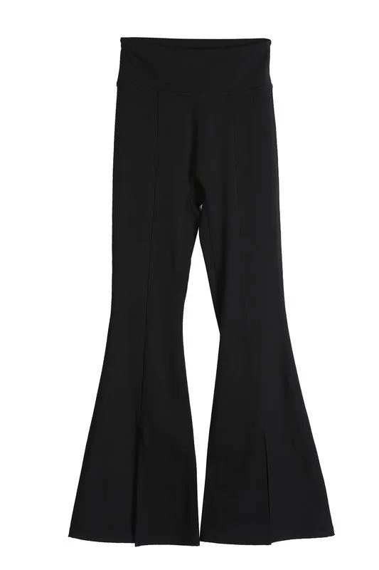 High Waist Flutter Leggings