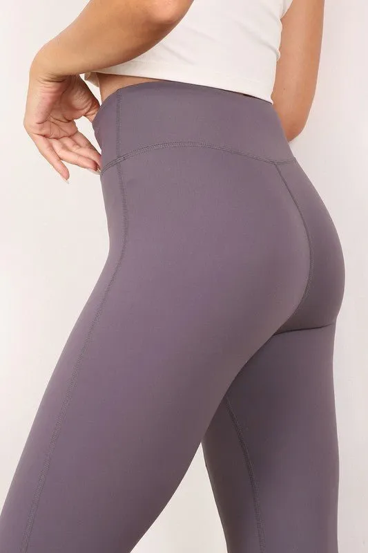 High Waist Flutter Leggings