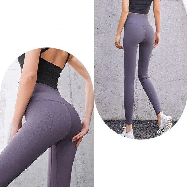 High Waist Seamless Sports Leggings