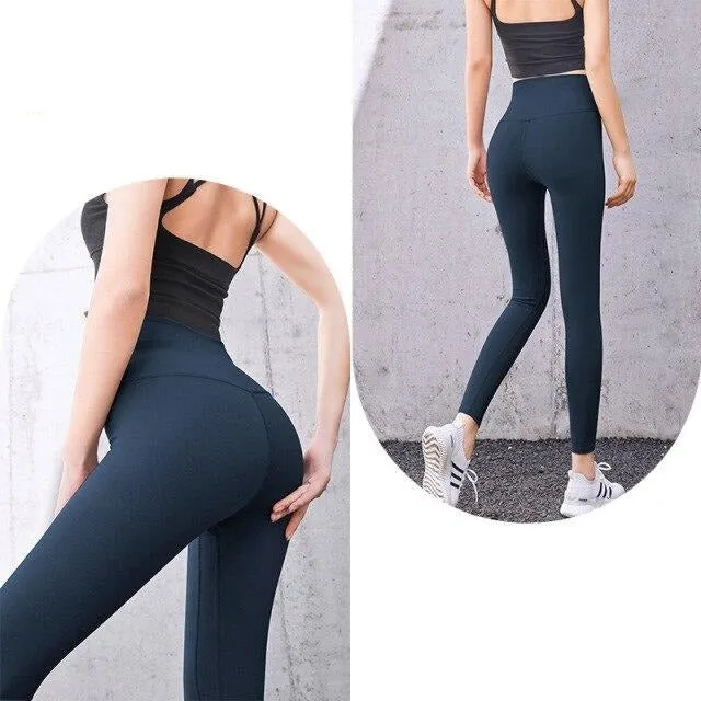High Waist Seamless Sports Leggings