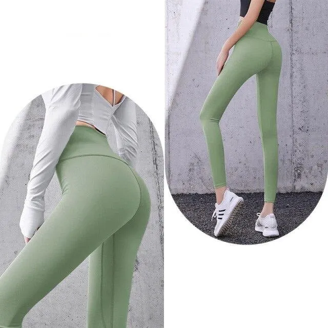 High Waist Seamless Sports Leggings