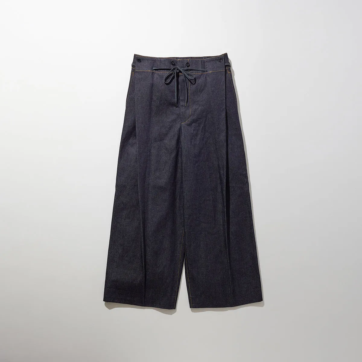 Indigo Denim Hakama Trousers