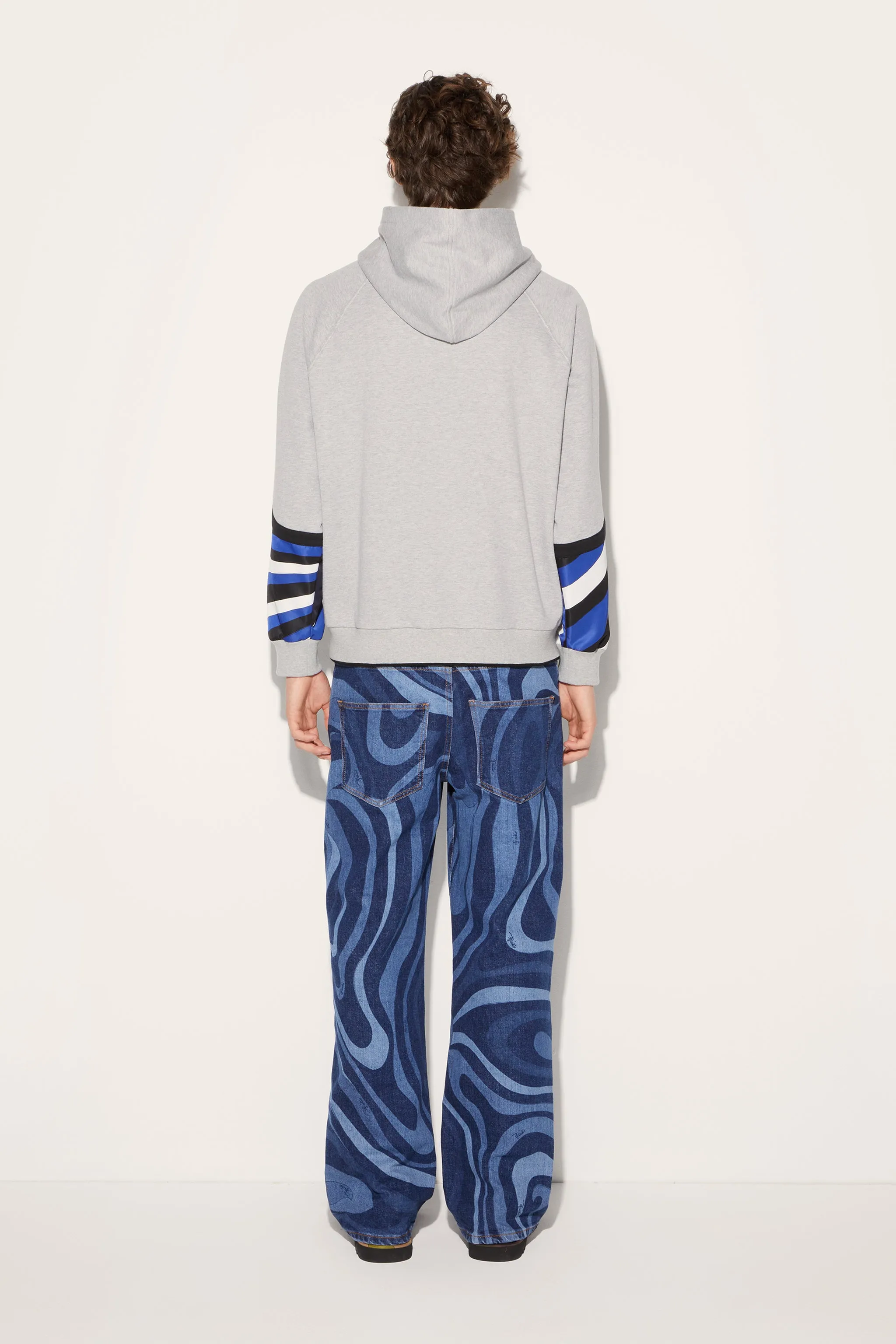 Iride-Print Hoodie