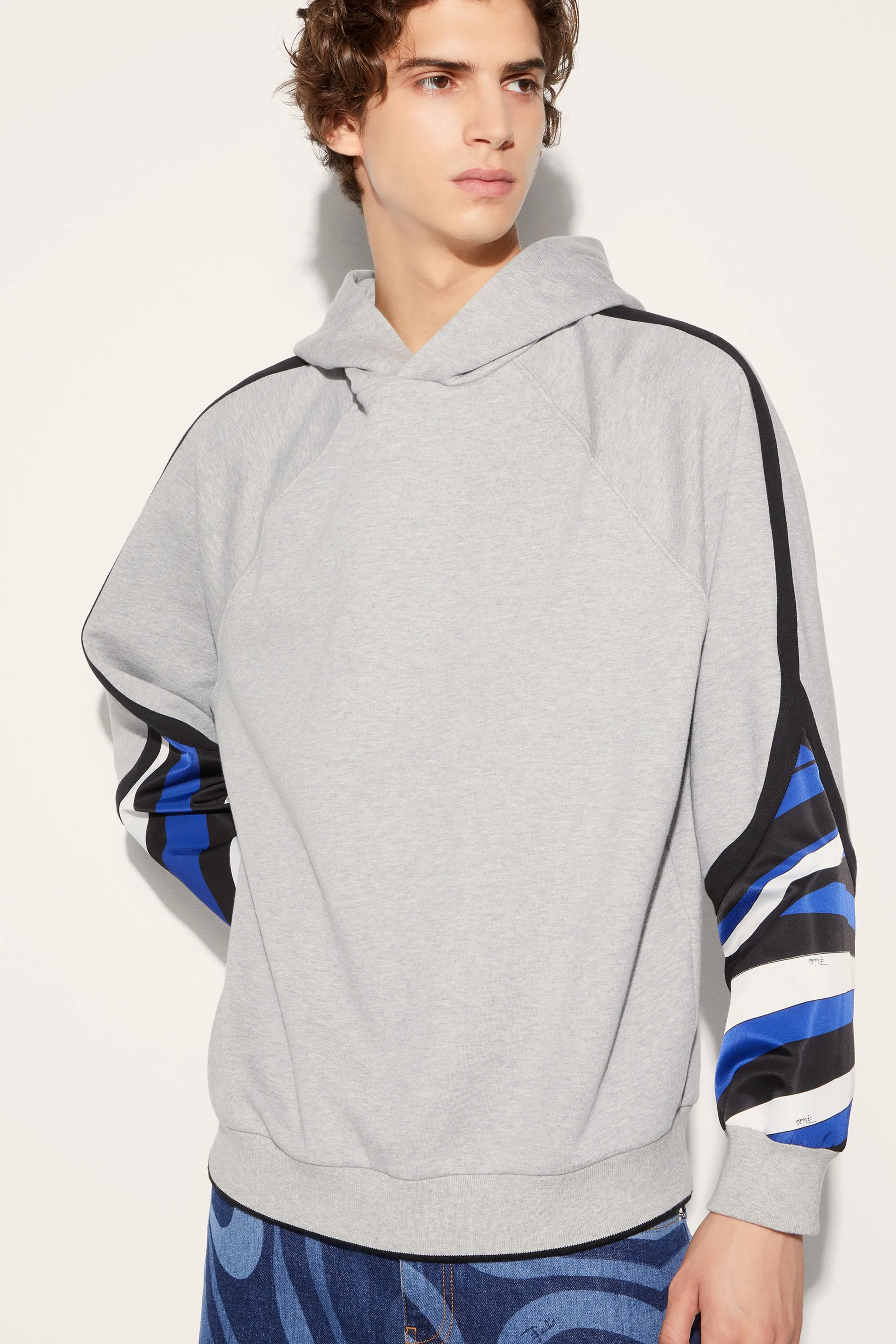 Iride-Print Hoodie