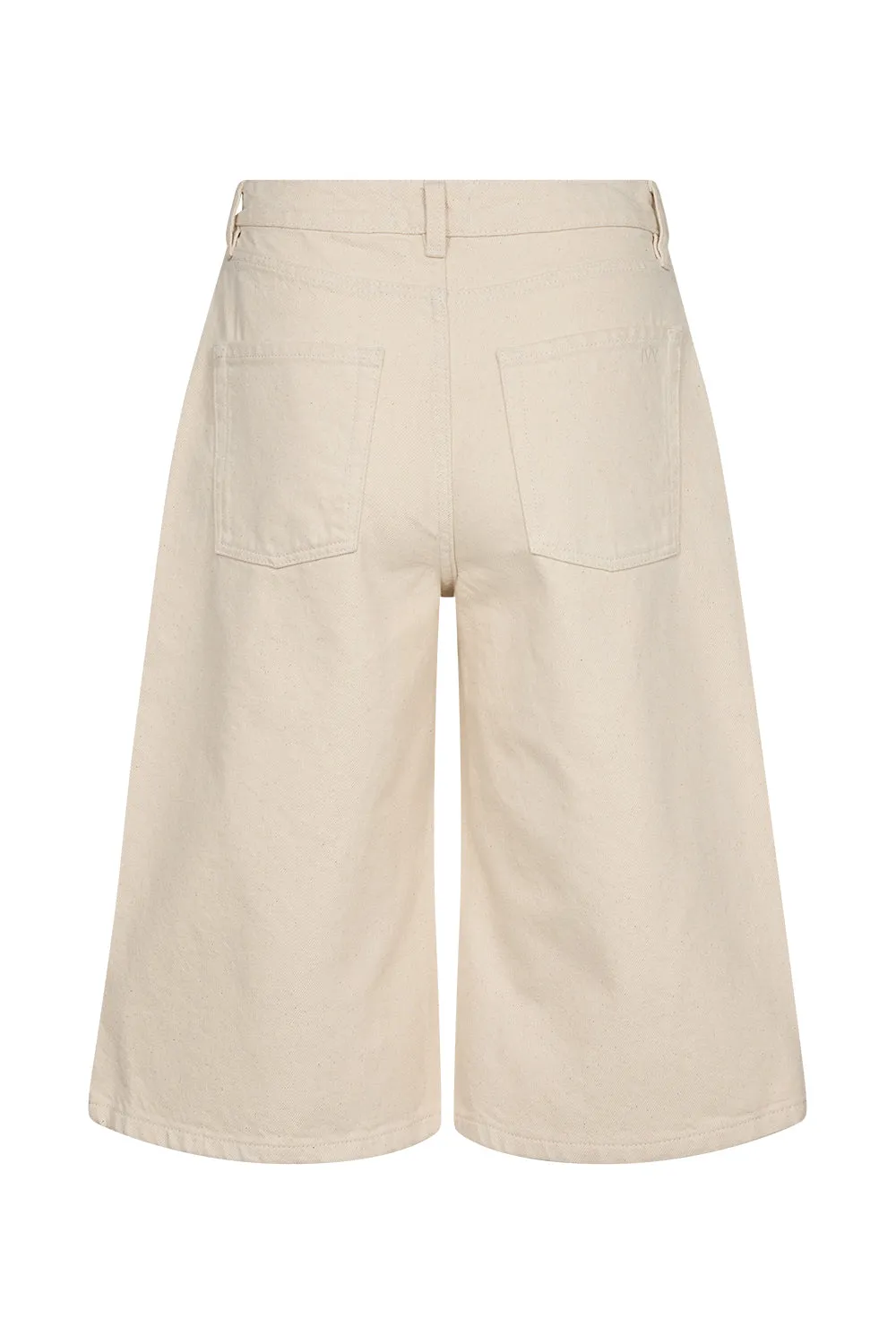 IVY-Augusta Long Shorts Was Ecru