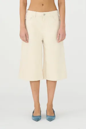 IVY-Augusta Long Shorts Was Ecru