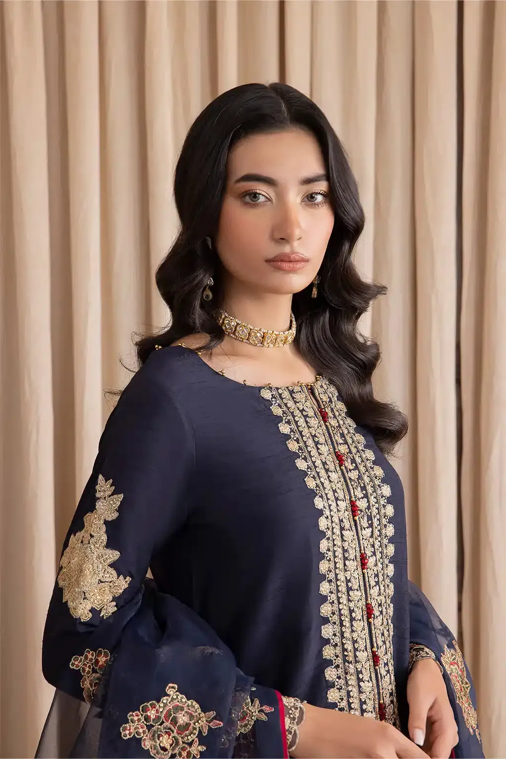 Iznik | Festive Raw Silk 23 | IRS-07 ZENITH