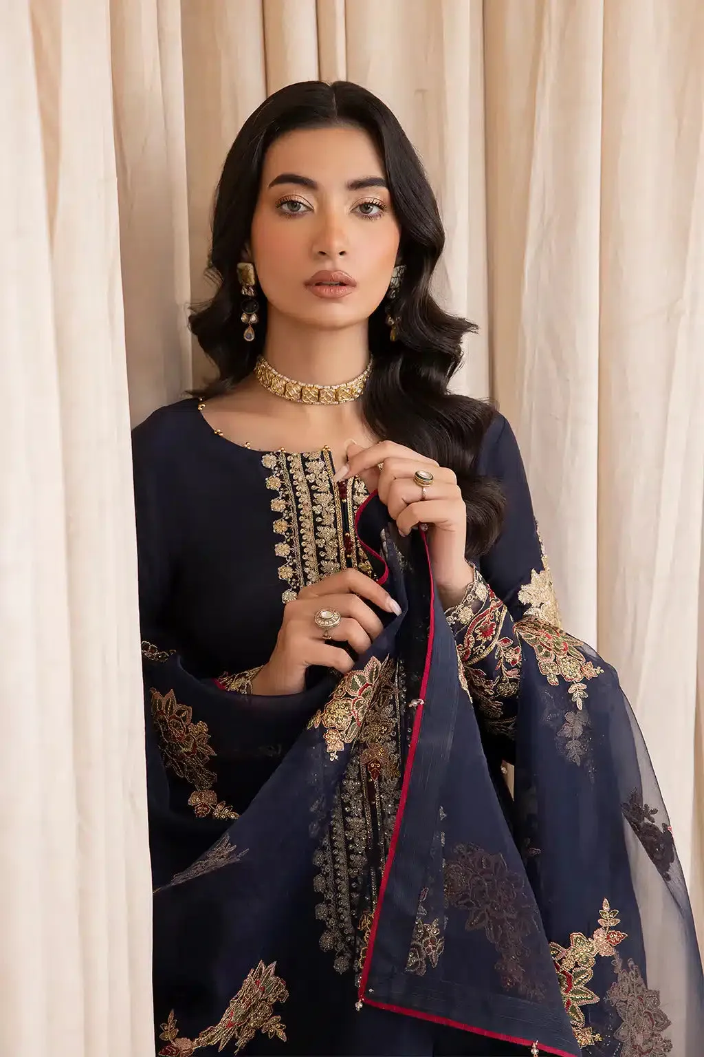 Iznik | Festive Raw Silk 23 | IRS-07 ZENITH